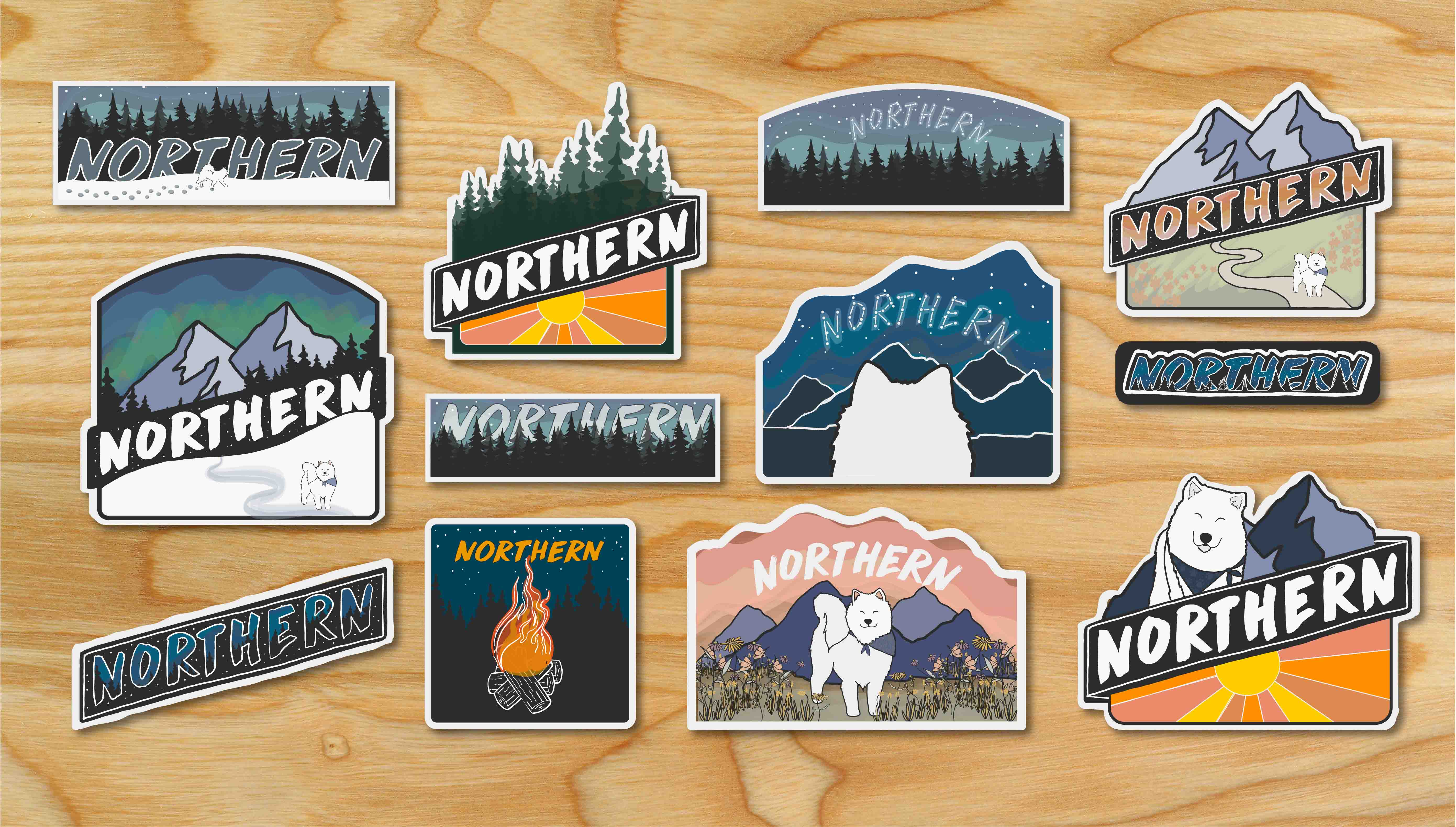 Northern Wild Stickers